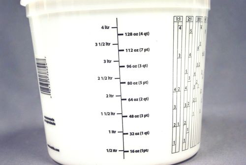 5 Qt Multi-Purpose Bucket Measurements (Liters and Ounces)
