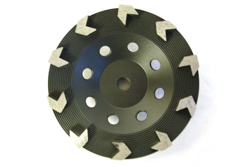 7" Arrow Cup Wheel for Grinding