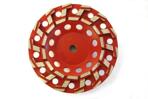 7" S-Seg Cup Wheel for Grinding
