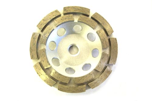 Double Row Diamond Cup Wheel for Grinding (4")
