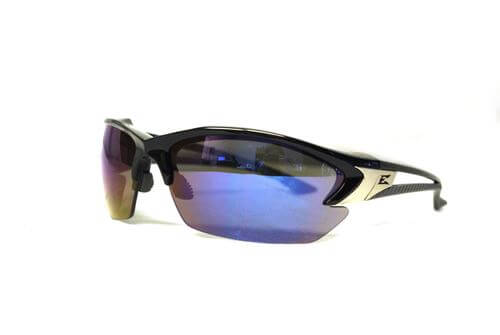 Blue Mirror/Black Glasses for Eye Protection
