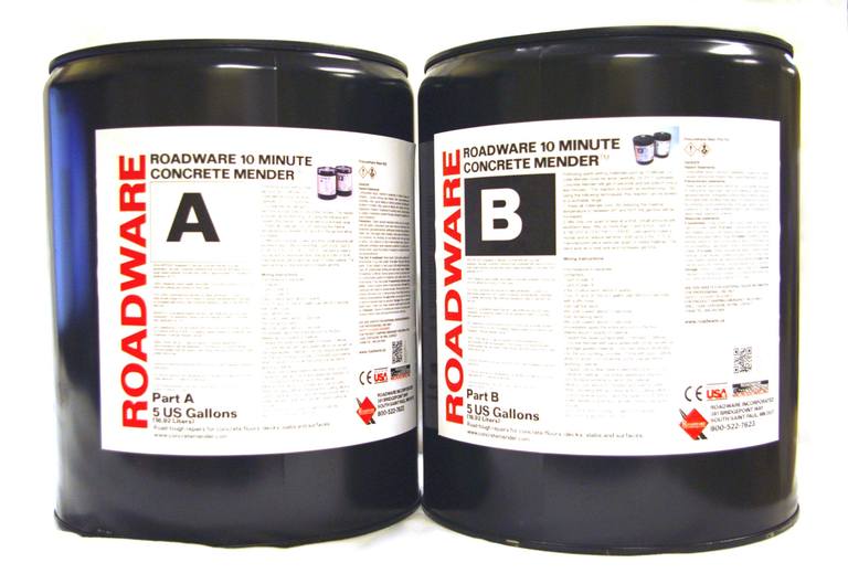 Roadware 10 Minute Concrete Mender Resinous Flooring Supply