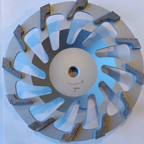7" L-Seg Cup Wheel for Grinding