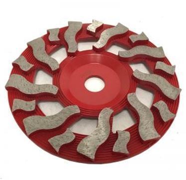 7" Premium Flat Twister Cup Wheel for Grinding
