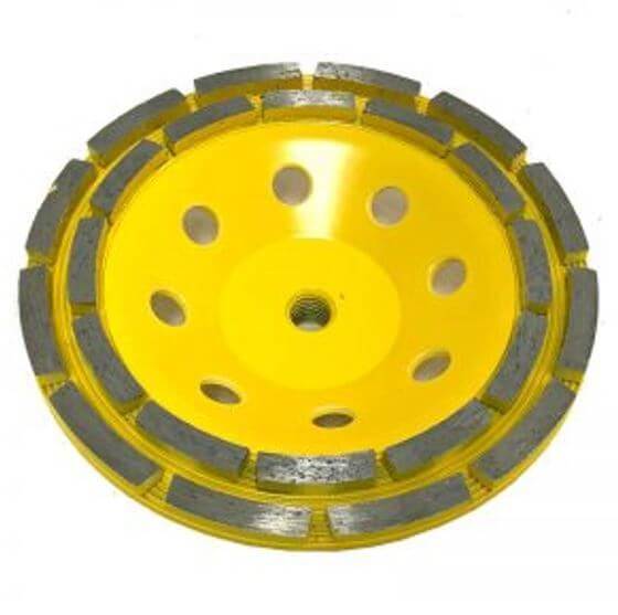 4.5" Double Row Diamond Cup Wheel