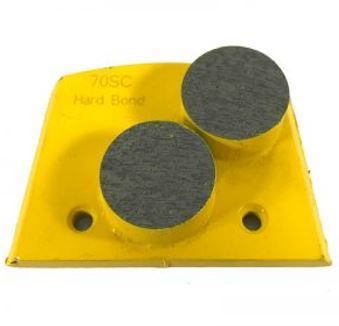 Alternative to Edco, Lavina, and Onfloor Parts: Slim Fit Double Round Button (Hard Bond)