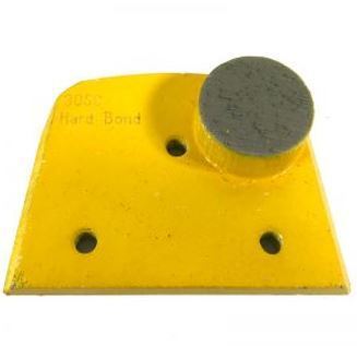 Alternative to Edco, Lavina, and Onfloor Parts: Slim Fit Single Round Button (Hard Bond)