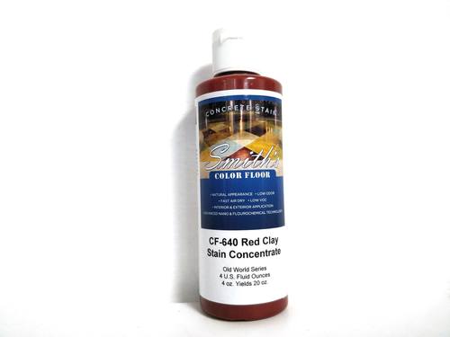 Colors for Concrete Stain: Red Clay