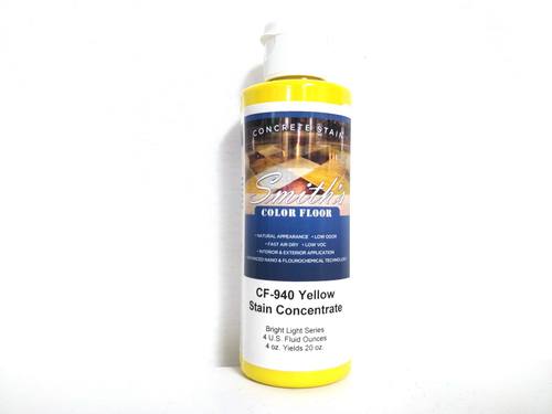 Colors for Concrete Stain: Yellow