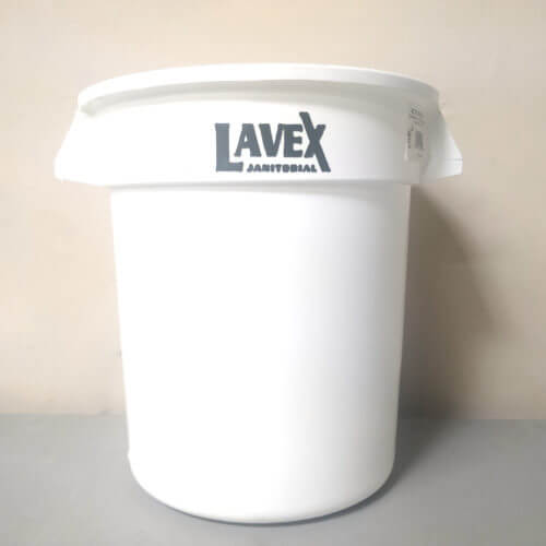 10 Gal White Lavex Bucket